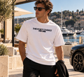 FRV ONE T-shirt - This Is Not Chance oversize Blanc