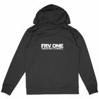 FRV ONE HOODIE - This is not chance noir - dos_noir