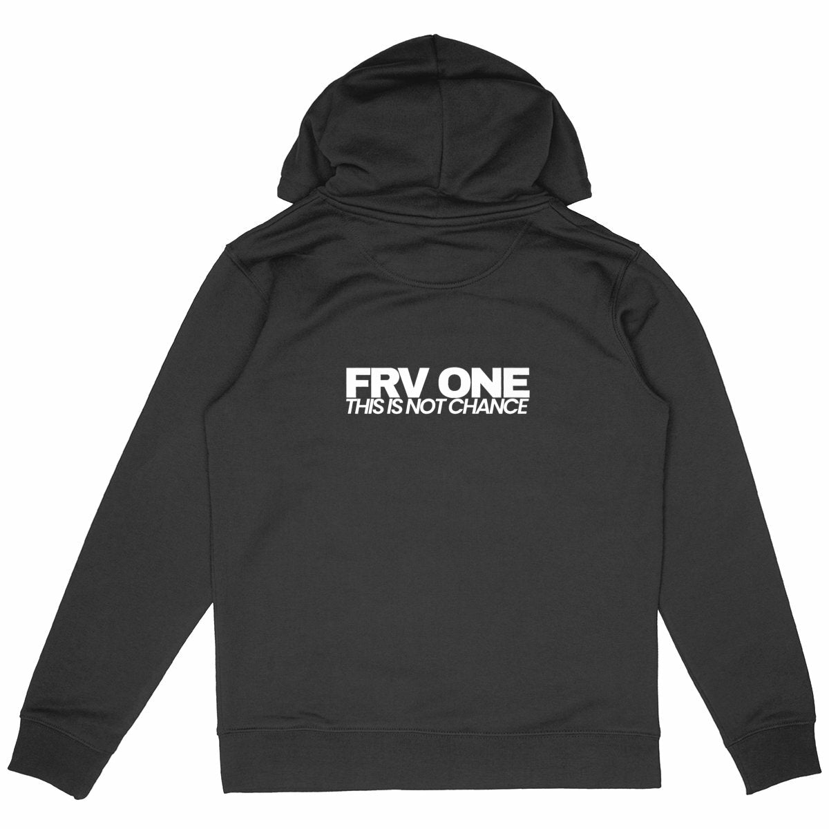 FRV ONE HOODIE - This is not chance noir - dos_noir